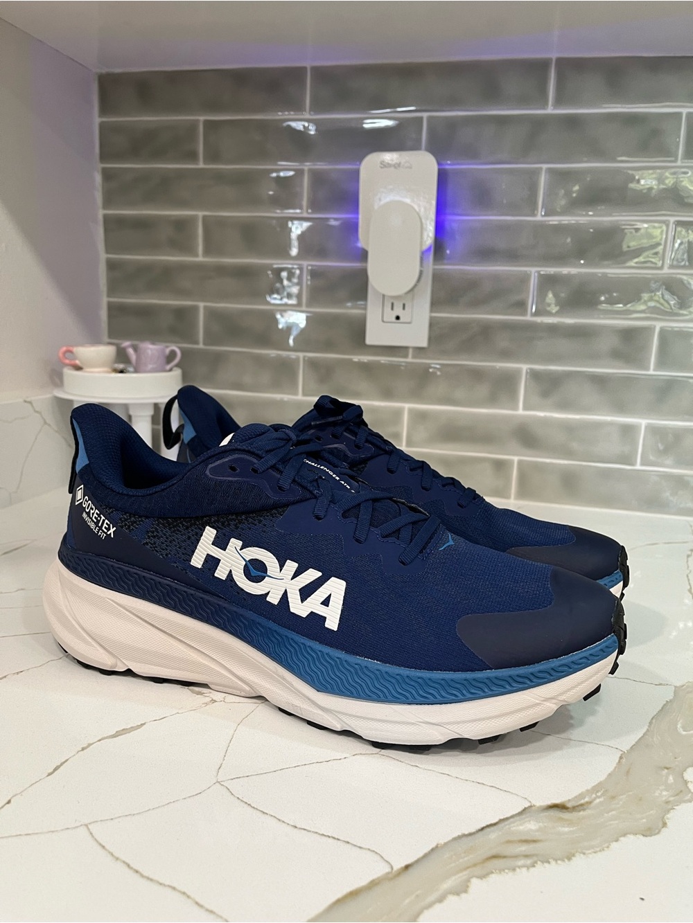 Hoka Challenger ATR 7 GTX  Running Shoes. Men’s Size 12D Color Blue